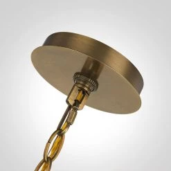 Home Decorators Collection Manhattan 4-Light Aged Brass Chandelier with Cream Colored Drum Shade -Home Decorators Soldes aged brass home decorators collection chandeliers hd 1537 i 76 1000