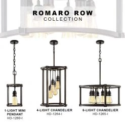 Home Decorators Collection Romaro Row 6-Light Aged Bronze Dinette Chandelier -Home Decorators Soldes aged bronze home decorators collection chandeliers hd 1265 i a0 1000