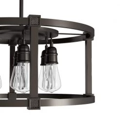 Home Decorators Collection Romaro Row 6-Light Aged Bronze Dinette Chandelier -Home Decorators Soldes aged bronze home decorators collection chandeliers hd 1265 i fa 1000