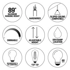 Home Decorators Collection 1-Light Aged Bronze Pendant with Amber Plated Glass Shade and Vintage Bulb -Home Decorators Soldes aged bronze home decorators collection pendant lights hd 1326 i 40 1000