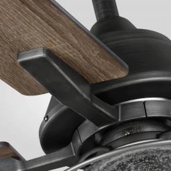 Home Decorators Collection Casun 52 in. LED Indoor Aged Iron Ceiling Fan with Remote Control and Light Kit -Home Decorators Soldes aged iron home decorators collection ceiling fans with lights 11252aiwncn 40 1000