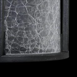 Home Decorators Collection Westbury Collection Aged Iron Outdoor LED Wall Lantern Sconce with Crackle Glass -Home Decorators Soldes aged iron home decorators collection outdoor sconces led kb 08304 a0 1000