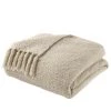 Home Decorators Collection Almond Biscotti Ivory Cozy Boucle Throw Blanket with Tassels -Home Decorators Soldes almond biscotti home decorators collection throw blankets swh404 64 1000
