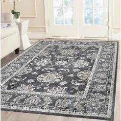 Home Decorators Collection Carlisle Anthracite 5 ft. x 6 ft. 8 in. Area Rug -Home Decorators Soldes anthracite home decorators collection area rugs 39045 c3 1000