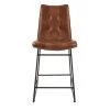 Home Decorators Collection Ivers Stitched Faux Leather Upholstered Counter Stool with Back -Home Decorators Soldes antique brown home decorators collection bar stools pjj244 pj701 64 1000