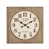 Home Decorators Collection Large Square Wall Clock with Antiqued Wooden Frame (27 in.) -Home Decorators Soldes antique home decorators collection wall clocks 99bc100c5a 64 1000