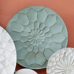 Home Decorators Collection Metal Layered Plates Dimensional Wall Art (53 in. W x 25 in. H) -Home Decorators Soldes antique home decorators collection wall signs 21mje20762 a0 1000