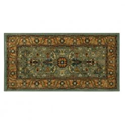 Home Decorators Collection Mariah Aquamarine 2 ft. x 4 ft. Area Rug