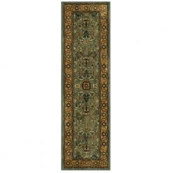 Home Decorators Collection Mariah Aquamarine 2 ft. x 7 ft. Runner Rug