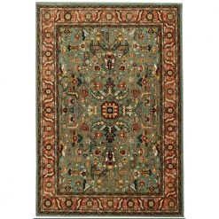 Home Decorators Collection Mariah Aquamarine 10 ft. x 13 ft. Area Rug