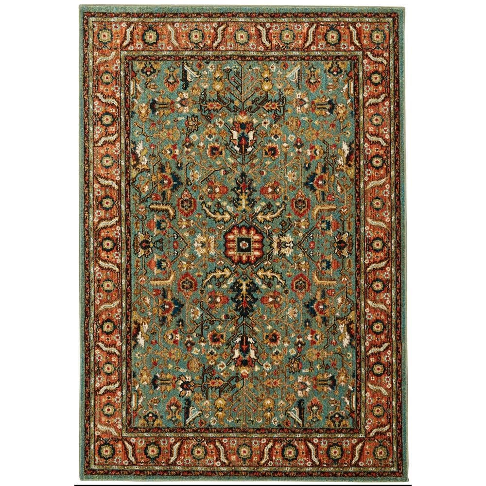 Home Decorators Collection Mariah Aquamarine 10 ft. x 13 ft. Area Rug 3 Home Decorators Collection Mariah Aquamarine 10 ft. x 13 ft. Area Rug