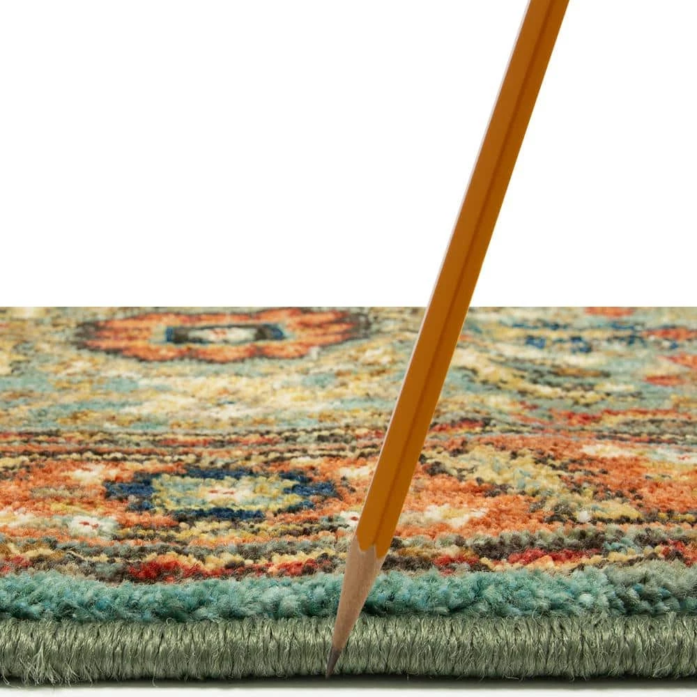 Home Decorators Collection Mariah Aquamarine 10 ft. x 13 ft. Area Rug 8 Home Decorators Collection Mariah Aquamarine 10 ft. x 13 ft. Area Rug - Image 6