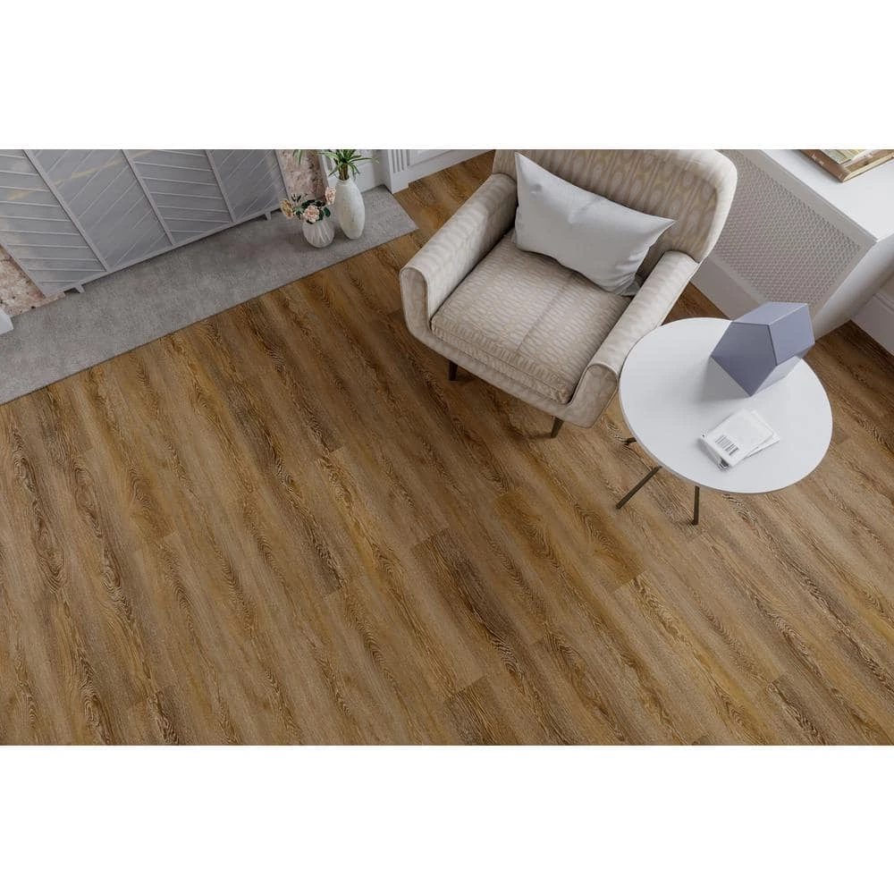 Home Decorators Collection Arkansas Oak 7.20 in. W x 42 in. L SPC Waterproof Vinyl Plank Flooring (25.20 sq. ft./case) 7 Home Decorators Collection Arkansas Oak 7.20 in. W x 42 in. L SPC Waterproof Vinyl Plank Flooring (25.20 sq. ft./case) - Image 5