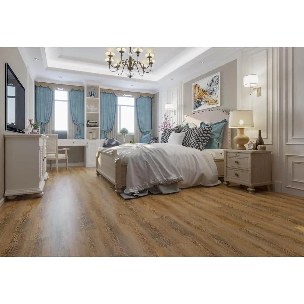 Home Decorators Collection Arkansas Oak 7.20 in. W x 42 in. L SPC Waterproof Vinyl Plank Flooring (25.20 sq. ft./case) 4 Home Decorators Collection Arkansas Oak 7.20 in. W x 42 in. L SPC Waterproof Vinyl Plank Flooring (25.20 sq. ft./case) - Image 2