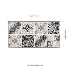 Home Decorators Collection Bailey Rain 11.81 in. W x 23.62 in. L Rigid Core Luxury Vinyl Tile Flooring (19.37 sq. ft. / case) -Home Decorators Soldes bailey rain home decorators collection vinyl tile vtrhdbairi12x24 44 1000