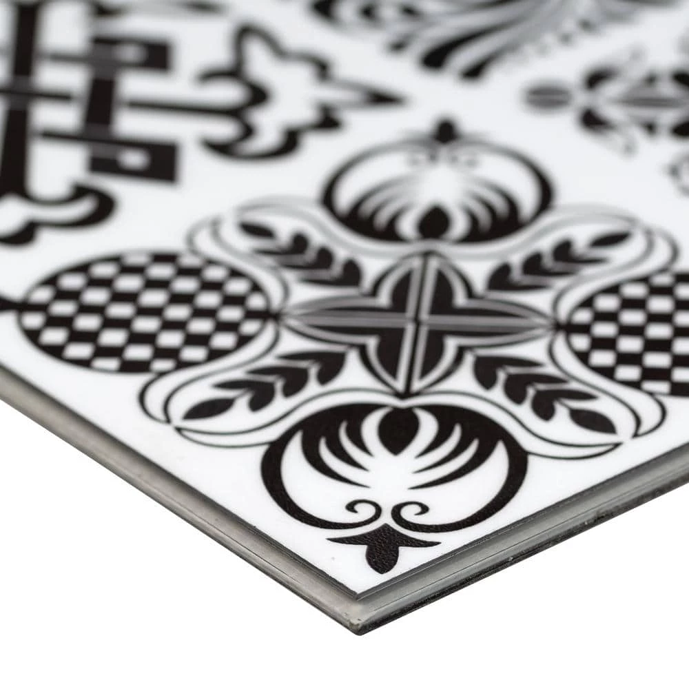 Home Decorators Collection Baylee Tux 11.81 in. W x 23.62 in. L Rigid Core Luxury Vinyl Tile Flooring (19.37 sq. ft. / case) 6 Home Decorators Collection Baylee Tux 11.81 in. W x 23.62 in. L Rigid Core Luxury Vinyl Tile Flooring (19.37 sq. ft. / case) - Image 4