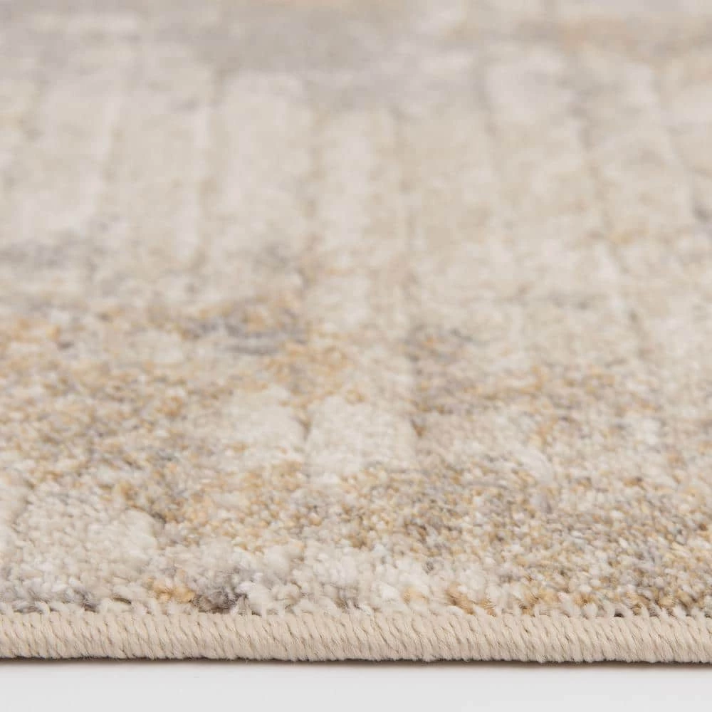 Home Decorators Collection Medina Beige 8 ft. x 10 ft. Abstract Area Rug 5 Home Decorators Collection Medina Beige 8 ft. x 10 ft. Abstract Area Rug - Image 3