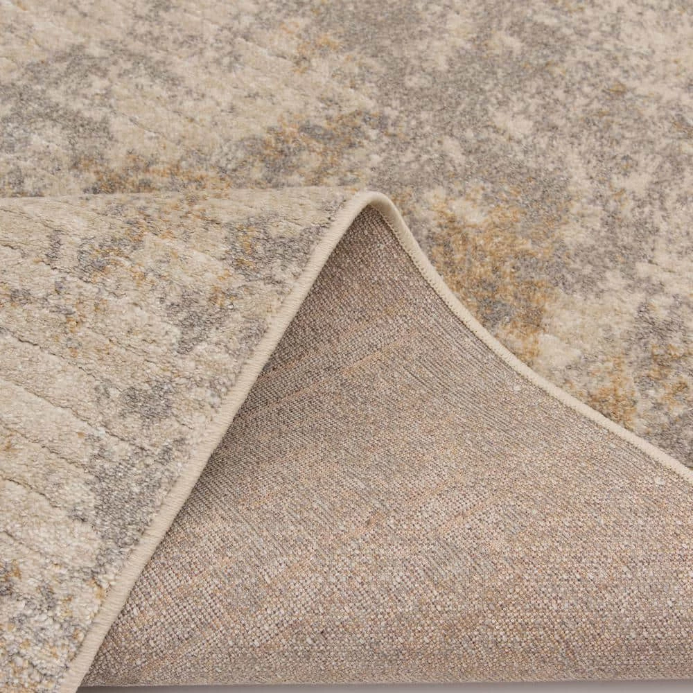 Home Decorators Collection Medina Beige 8 ft. x 10 ft. Abstract Area Rug 8 Home Decorators Collection Medina Beige 8 ft. x 10 ft. Abstract Area Rug - Image 6