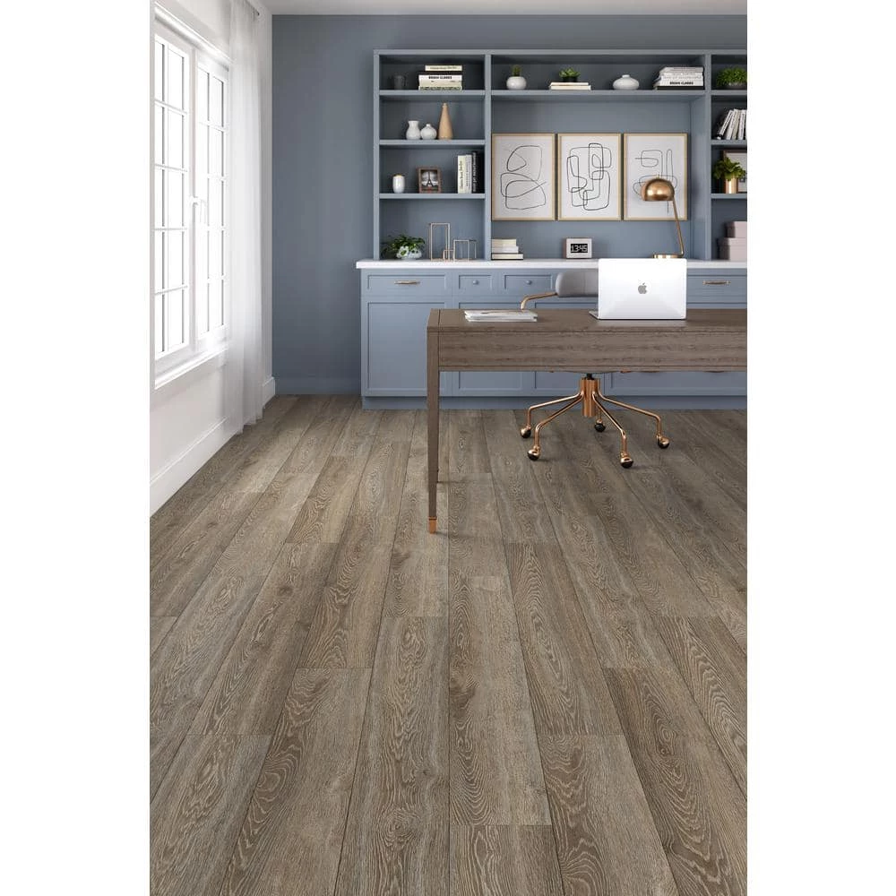 Home Decorators Collection Bennett Valley Oak 12 mm T x 8.03 in. W Waterproof Laminate Wood Flooring (15.94 sq.ft/Case) 9 Home Decorators Collection Bennett Valley Oak 12 mm T x 8.03 in. W Waterproof Laminate Wood Flooring (15.94 sq.ft/Case) - Image 7