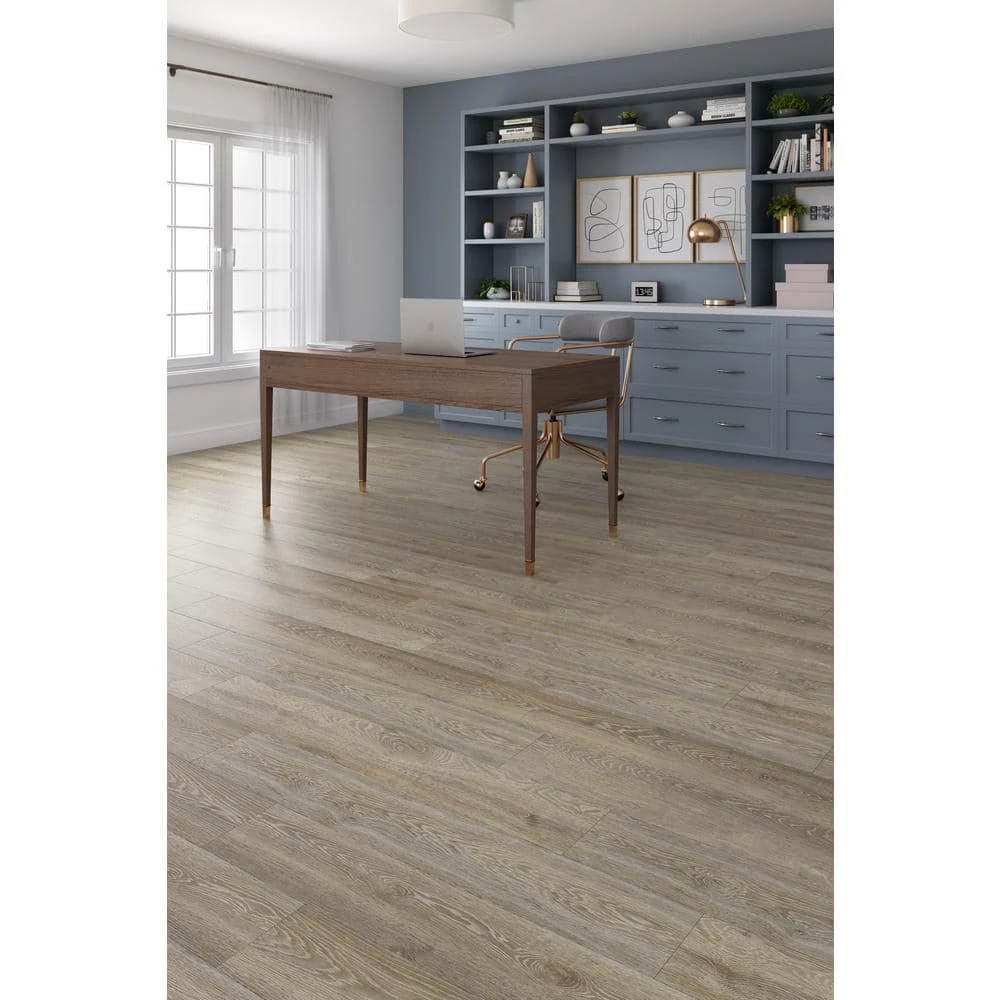 Home Decorators Collection Bennett Valley Oak 12 mm T x 8.03 in. W Waterproof Laminate Wood Flooring (15.94 sq.ft/Case) 4 Home Decorators Collection Bennett Valley Oak 12 mm T x 8.03 in. W Waterproof Laminate Wood Flooring (15.94 sq.ft/Case) - Image 2