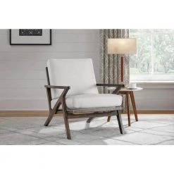 Home Decorators Collection Modern Wood Frame Upholstered Accent Chair in Biscuit (28" W) 12 Home Decorators Collection Modern Wood Frame Upholstered Accent Chair in Biscuit (28" W) -Home Decorators Soldes biscuit home decorators collection accent chairs kw a3000020 40 1000
