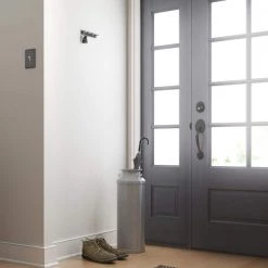 Home Decorators Collection 8 in. L Black and Nickel Metal Round Hook Key Rail -Home Decorators Soldes black and nickel home decorators collection hooks r44445h 218 u a0 1000