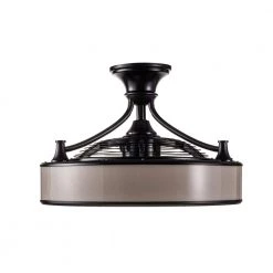 Home Decorators Collection Windara 22 in. LED Indoor/Covered Outdoor Black Ceiling Fan with Light Kit and Remote Control 23 Home Decorators Collection Windara 22 in. LED Indoor/Covered Outdoor Black Ceiling Fan with Light Kit and Remote Control -Home Decorators Soldes black home decorators collection ceiling fans with lights sfl 550l3 44 1000