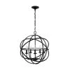 Home Decorators Collection Sarolta Sands 5-Light Black Orb Chandelier for Dining Room -Home Decorators Soldes black home decorators collection chandeliers kb 55607 64 1000