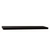 Home Decorators Collection 8 in. D x 24 in. L x 1-1/4 in. H Slim Shelf in Black -Home Decorators Soldes black home decorators collection decorative shelving hdcsl24b 64 1000