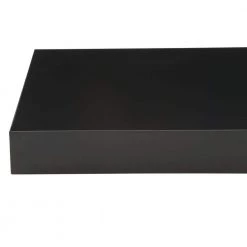 Home Decorators Collection 8 in. D x 36 in. L x 1-1/4 in. H Black Slim Shelf -Home Decorators Soldes black home decorators collection decorative shelving hdcsl36b 40 1000