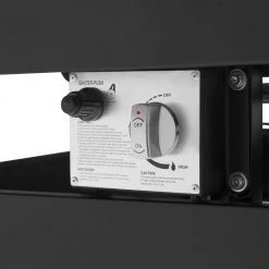 Home Decorators Collection Summerfield Black 39.5 in. x 25 in. Square Steel Black Marble-Look Tile Top LP Gas Fire Pit -Home Decorators Soldes black home decorators collection gas fire pits 2364fp 2 c3 1000