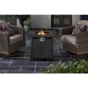 Home Decorators Collection Tucson 30 in. Square x 25.5 in. Steel Black Marble Tile Top LP Gas Fire Pit -Home Decorators Soldes black home decorators collection gas fire pits 2479fp 2 64 1000