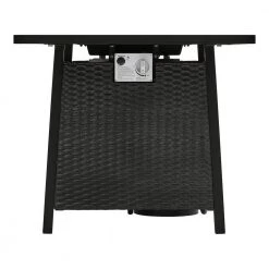 Home Decorators Collection Tucson 30 in. Square x 25.5 in. Steel Black Marble Tile Top LP Gas Fire Pit -Home Decorators Soldes black home decorators collection gas fire pits 2479fp 2 a0 1000