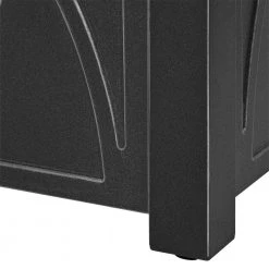 Home Decorators Collection Kendrick 39.96 in. x 39.96 in. Square Steel Propane Gas Black Fire Pit -Home Decorators Soldes black home decorators collection gas fire pits fhts80285 c3 1000