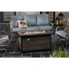 Home Decorators Collection Corden 44.9 in. Outdoor Steel Propane Black Gas Fire Pit Table -Home Decorators Soldes black home decorators collection gas fire pits gft 31802 64 1000