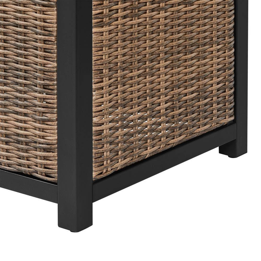 Home Decorators Collection Corden 44.9 in. Outdoor Steel Propane Black Gas Fire Pit Table 8 Home Decorators Collection Corden 44.9 in. Outdoor Steel Propane Black Gas Fire Pit Table - Image 6