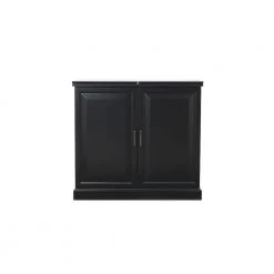 Home Decorators Collection Jamison Black Bar with Expandable Storage -Home Decorators Soldes black home decorators collection home bars sk18215a 4f 1000