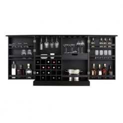 Home Decorators Collection Jamison Black Bar with Expandable Storage -Home Decorators Soldes black home decorators collection home bars sk18215a d4 1000