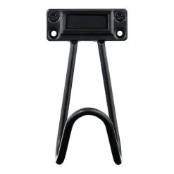 Home Decorators Collection 5-5/8 in. Cast Iron Wall Hook with Name Plate (3-Pack)