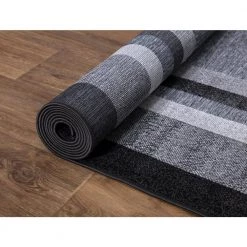 Home Decorators Collection Eternity Black 8 ft. x 10 ft. Indoor/Outdoor Area Rug -Home Decorators Soldes black home decorators collection outdoor rugs 19447 66 1000