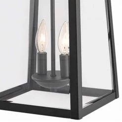 Home Decorators Collection Blakeley Transitional 2-Light Black Outdoor Wall Lantern with Beveled Glass -Home Decorators Soldes black home decorators collection outdoor sconces 19905 4f 1000
