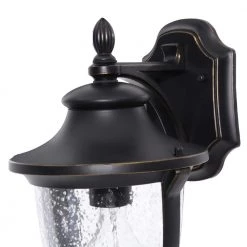 Home Decorators Collection Wilkerson 1-Light Black Outdoor Wall Lantern Sconce -Home Decorators Soldes black home decorators collection outdoor sconces 23452 1d 1000