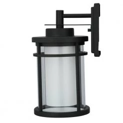 Home Decorators Collection Black Outdoor LED Wall Lantern Sconce -Home Decorators Soldes black home decorators collection outdoor sconces dw7178bk 1d 1000