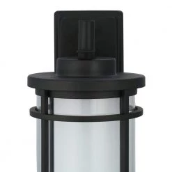 Home Decorators Collection Black Outdoor LED Wall Lantern Sconce -Home Decorators Soldes black home decorators collection outdoor sconces dw7178bk 77 1000