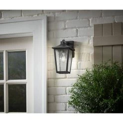 Home Decorators Collection Black Outdoor LED Wall Lantern Sconce -Home Decorators Soldes black home decorators collection outdoor sconces dw7178bk c3 1000