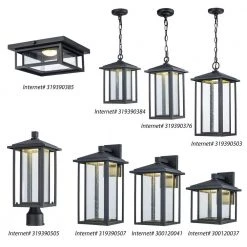 Home Decorators Collection Mauvo Canyon Collection Black Outdoor Seeded Glass Dusk to Dawn Wall Lantern Sconce -Home Decorators Soldes black home decorators collection outdoor sconces kb 06304 del a0 1000