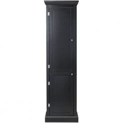 Home Decorators Collection Prescott Black Modular Kitchen Pantry with 2-Doors