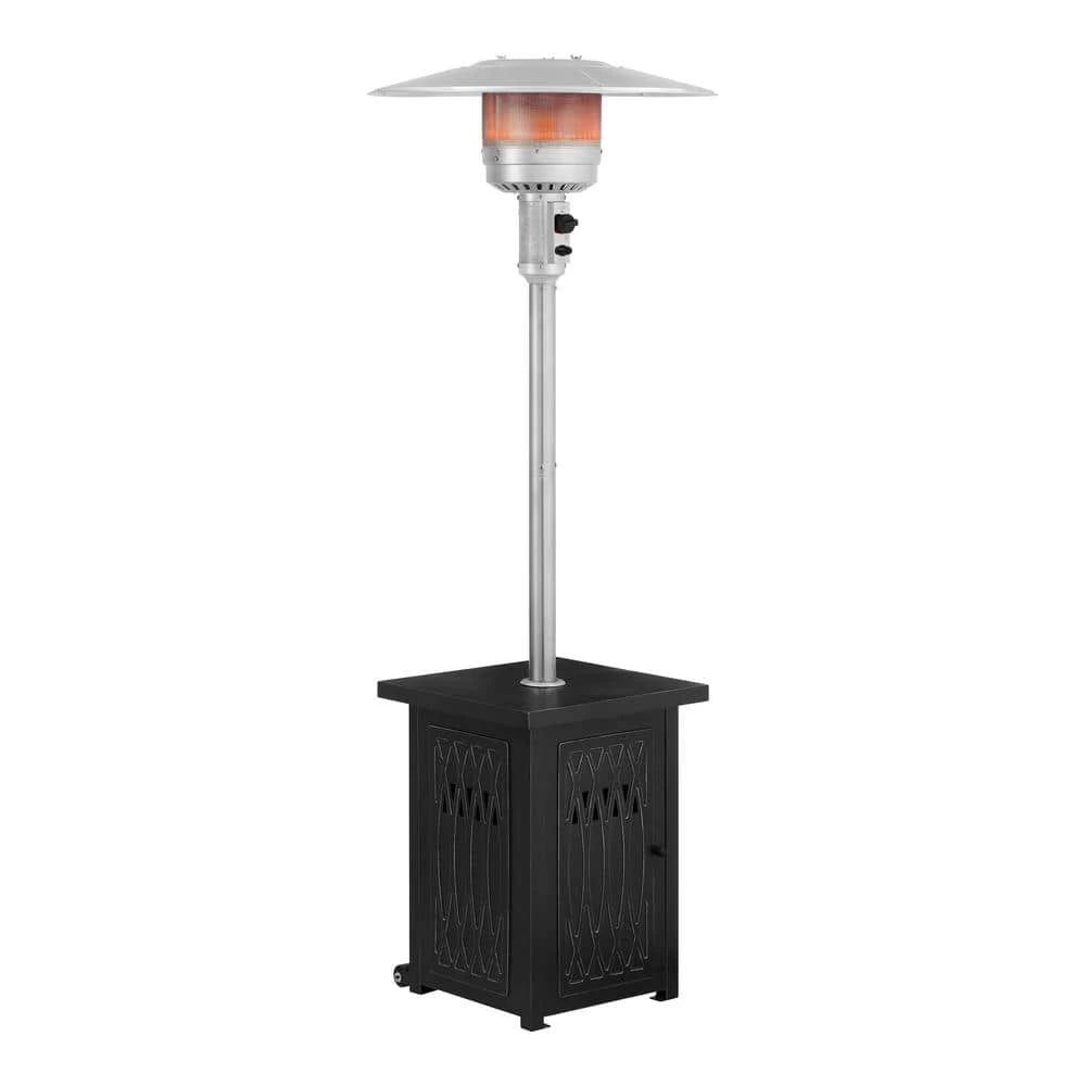 Home Decorators Collection St. Charles 48,000 BTU Steel Black Propane Gas Patio Heater 4 Home Decorators Collection St. Charles 48,000 BTU Steel Black Propane Gas Patio Heater - Image 2