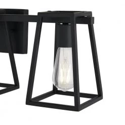 Home Decorators Collection Hazel Heights 24 in. 3-Light Black Rustic Farmhouse Bathroom Vanity Light -Home Decorators Soldes black home decorators collection vanity lighting knt1303ax 02 a0 1000