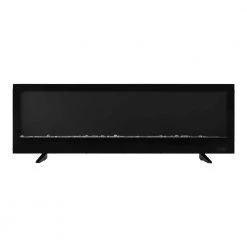 Home Decorators Collection 60 in. W View Wall Mount Electric Fireplace in Black -Home Decorators Soldes black home decorators collection wall mounted electric fireplaces sp6976 a0 1000